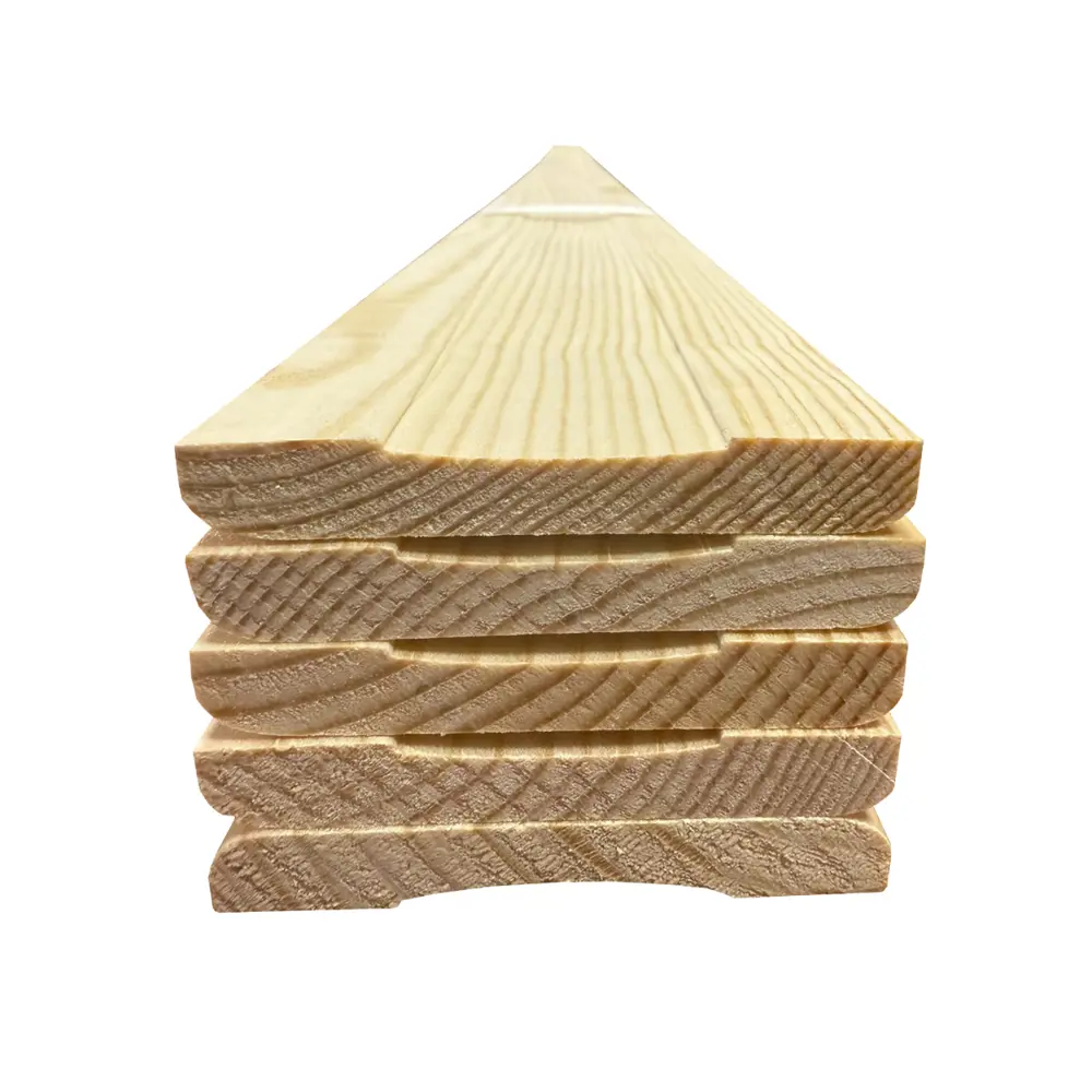 Комплект наличников 2200x65x10 мм дерево цвет натуральный РЕМСЕРВИС STLM-2074746 - Вид №1