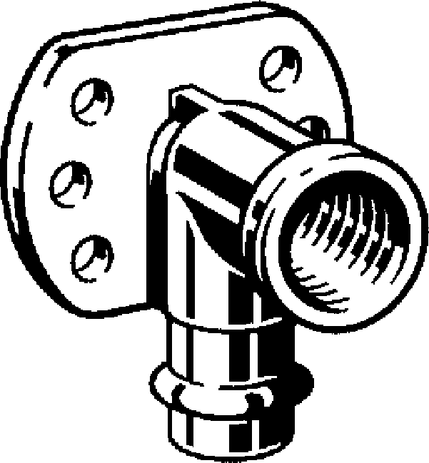 346 690 Модель 2625.5 Трубопроводные системы  Profipress G  Водорозетки Santreyd  - Вид №1