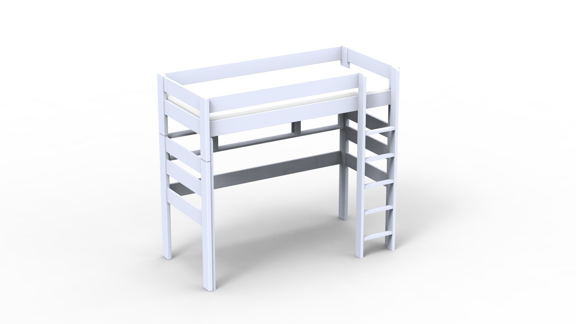 Деревянная кровать-чердак Mathy by Bols DOMINIQUE ARCH-00000249 - Вид №12