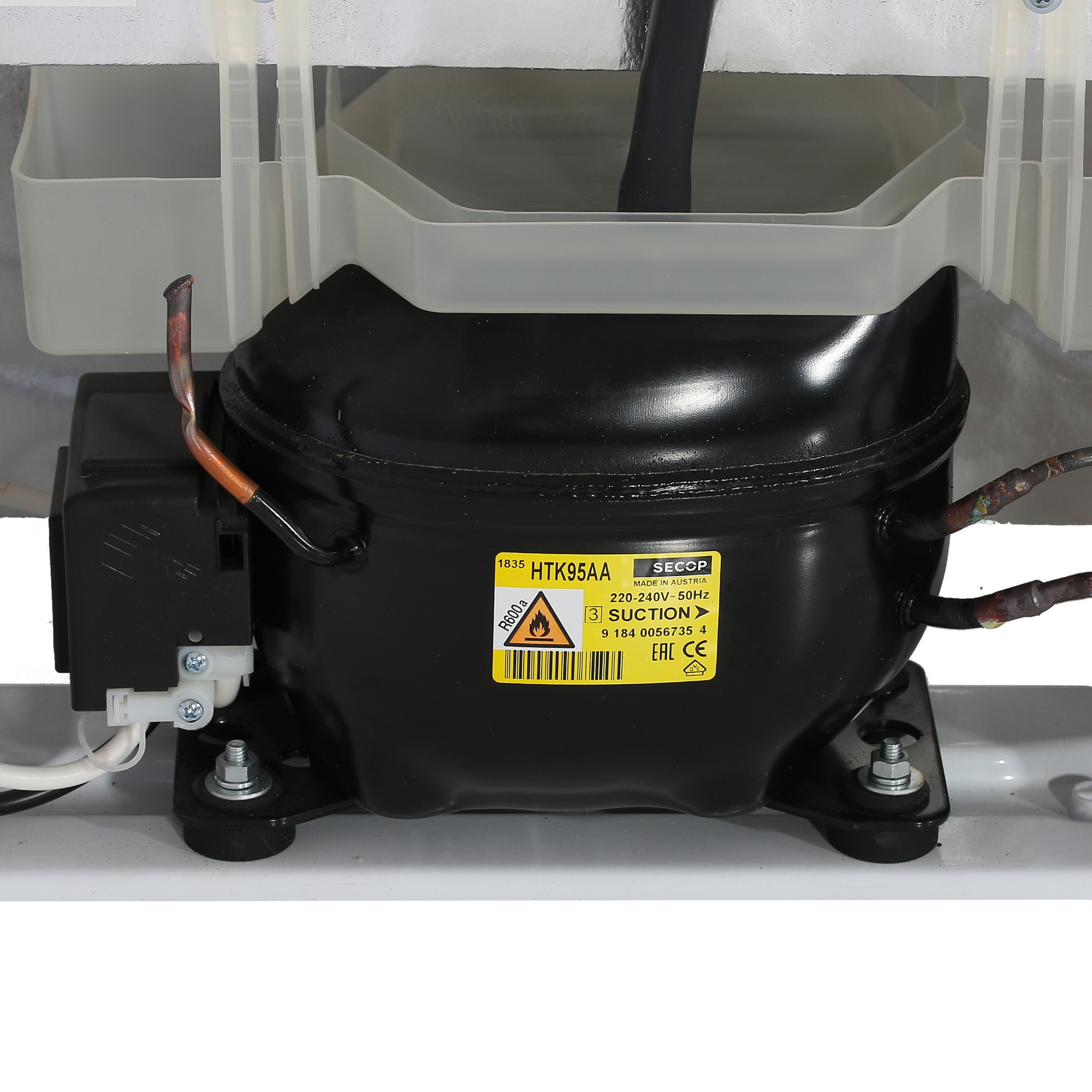 1229496 Холодильник с морозильником   DON R-295 G черный STDN-0038531 - Вид №8