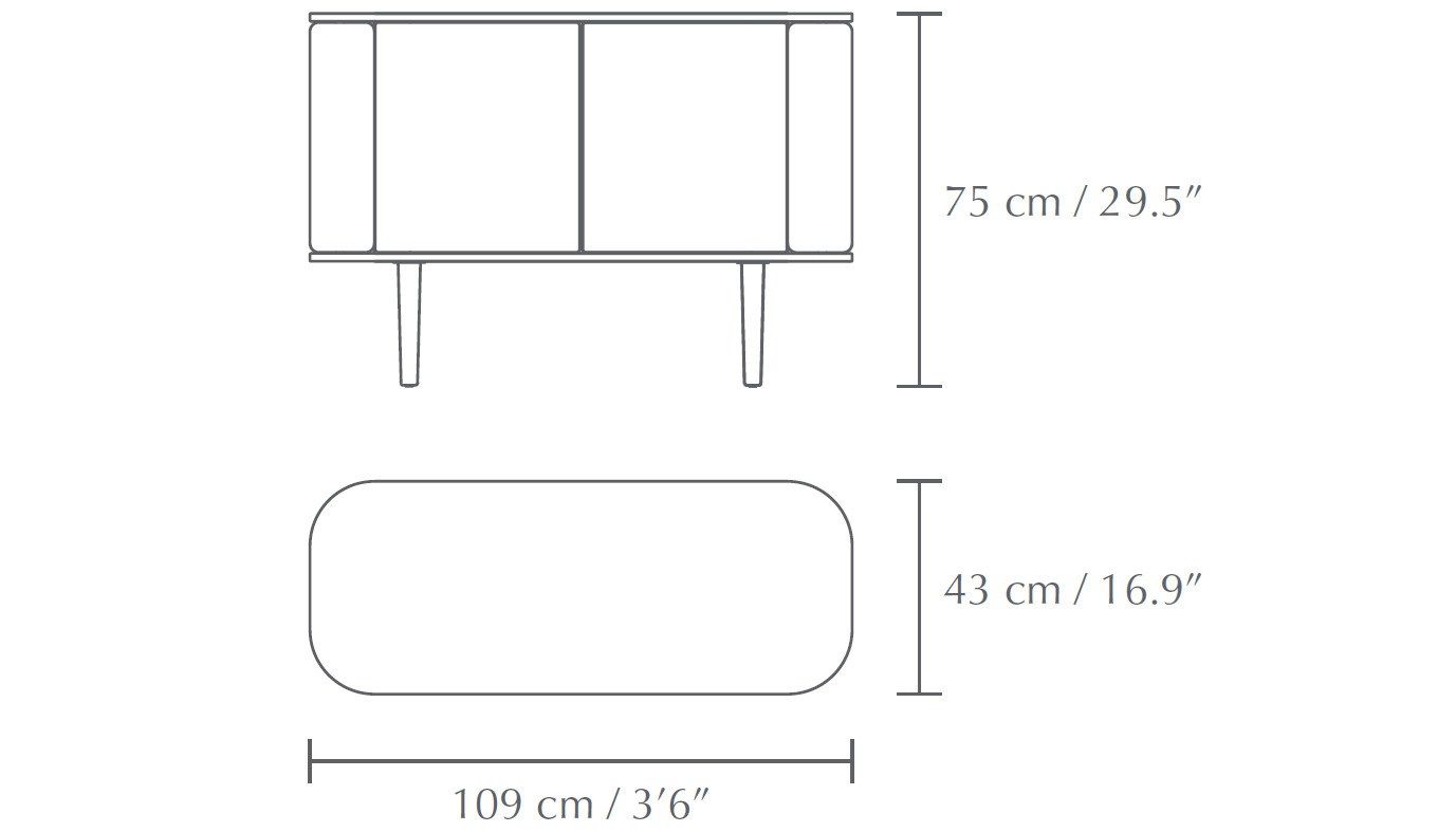 Шкаф из дуба с распашными дверями UMAGE TREASURES ARCH-00099537 - Вид №6