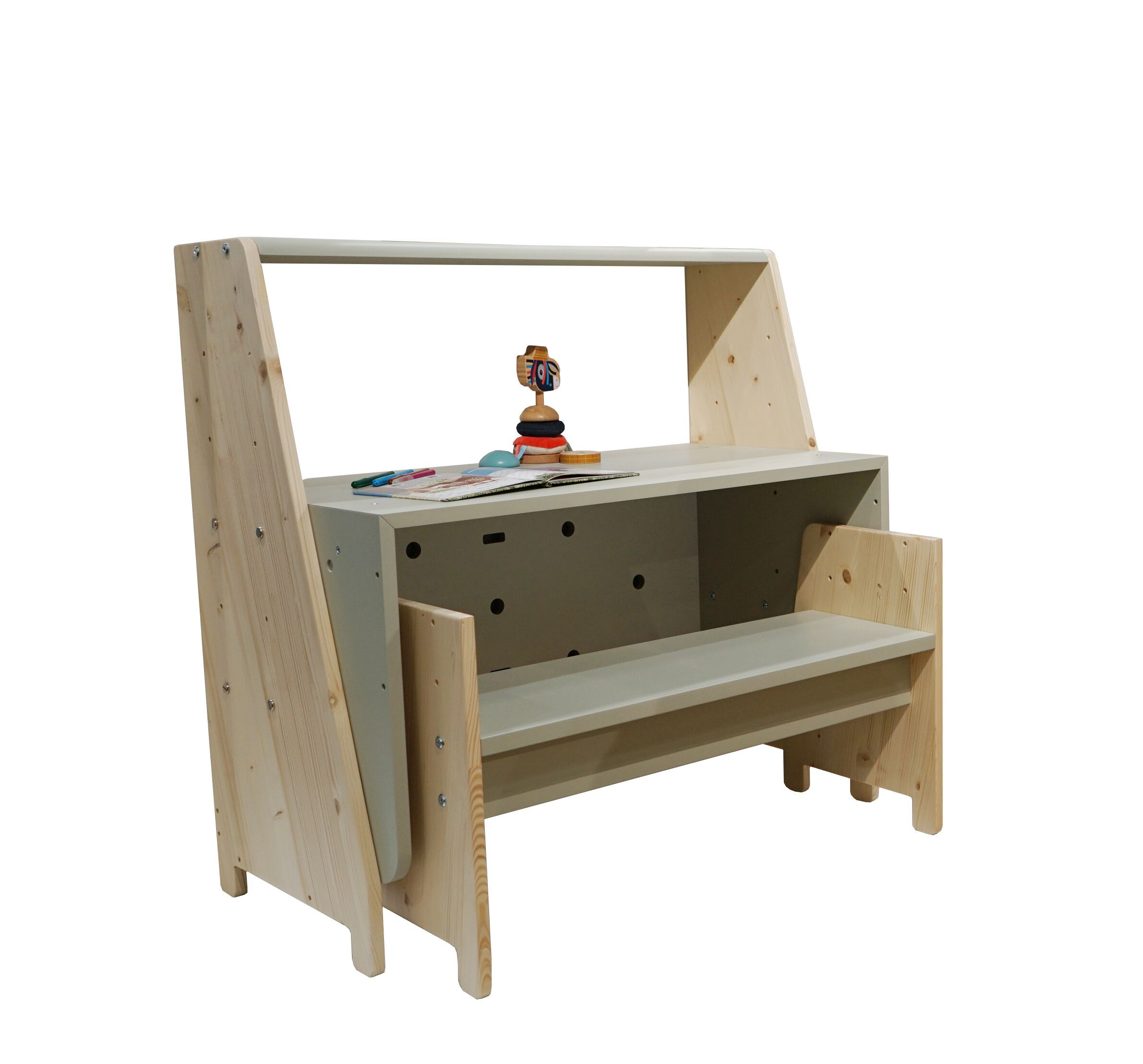 Лакированная деревянная кровать для сна Mathy by Bols ASYMETRY ARCH-00052185 - Вид №3