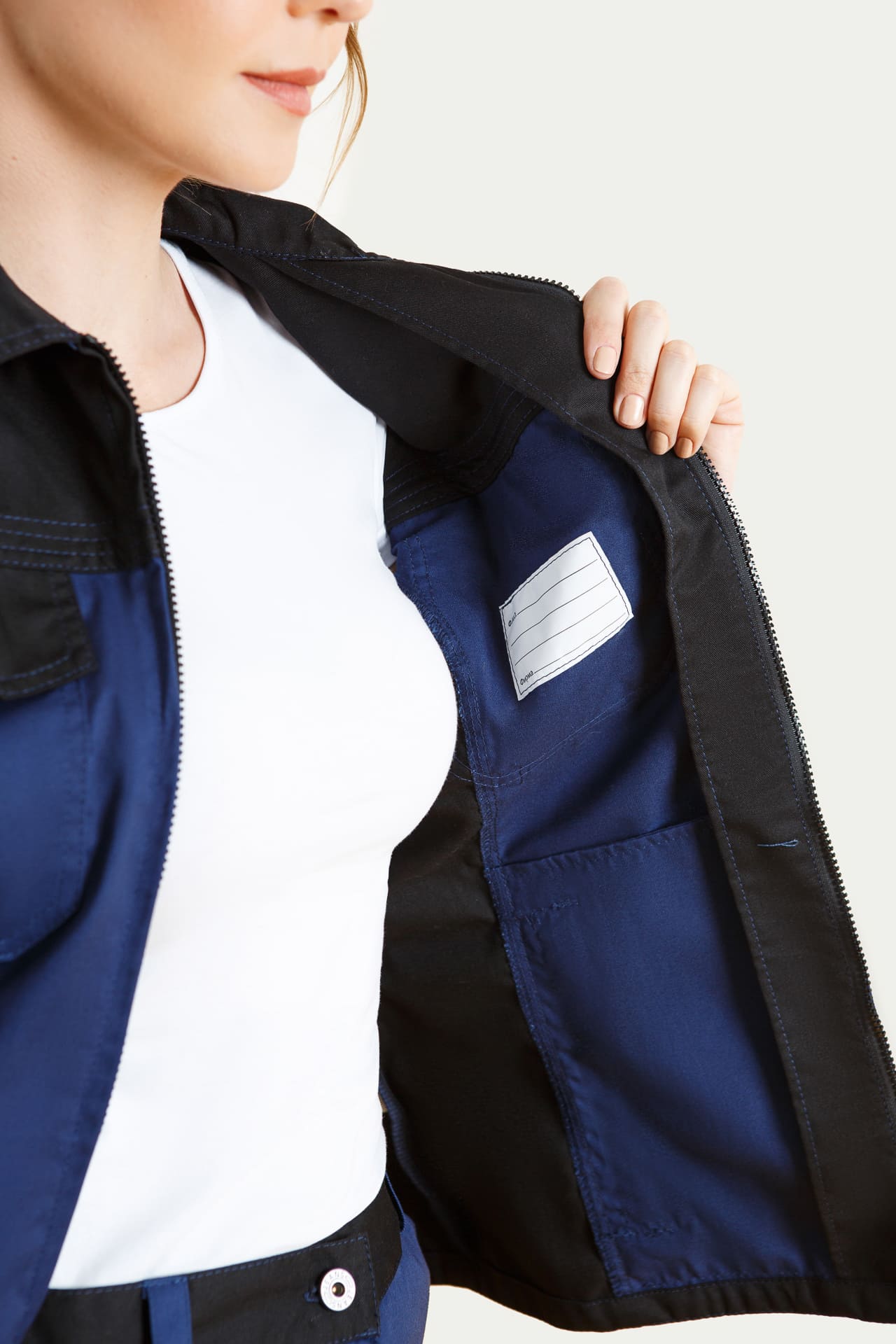 4997660 Костюм  женский темно-синий с черным STATUS  Женская размер 48-50/158-164  - Вид №10