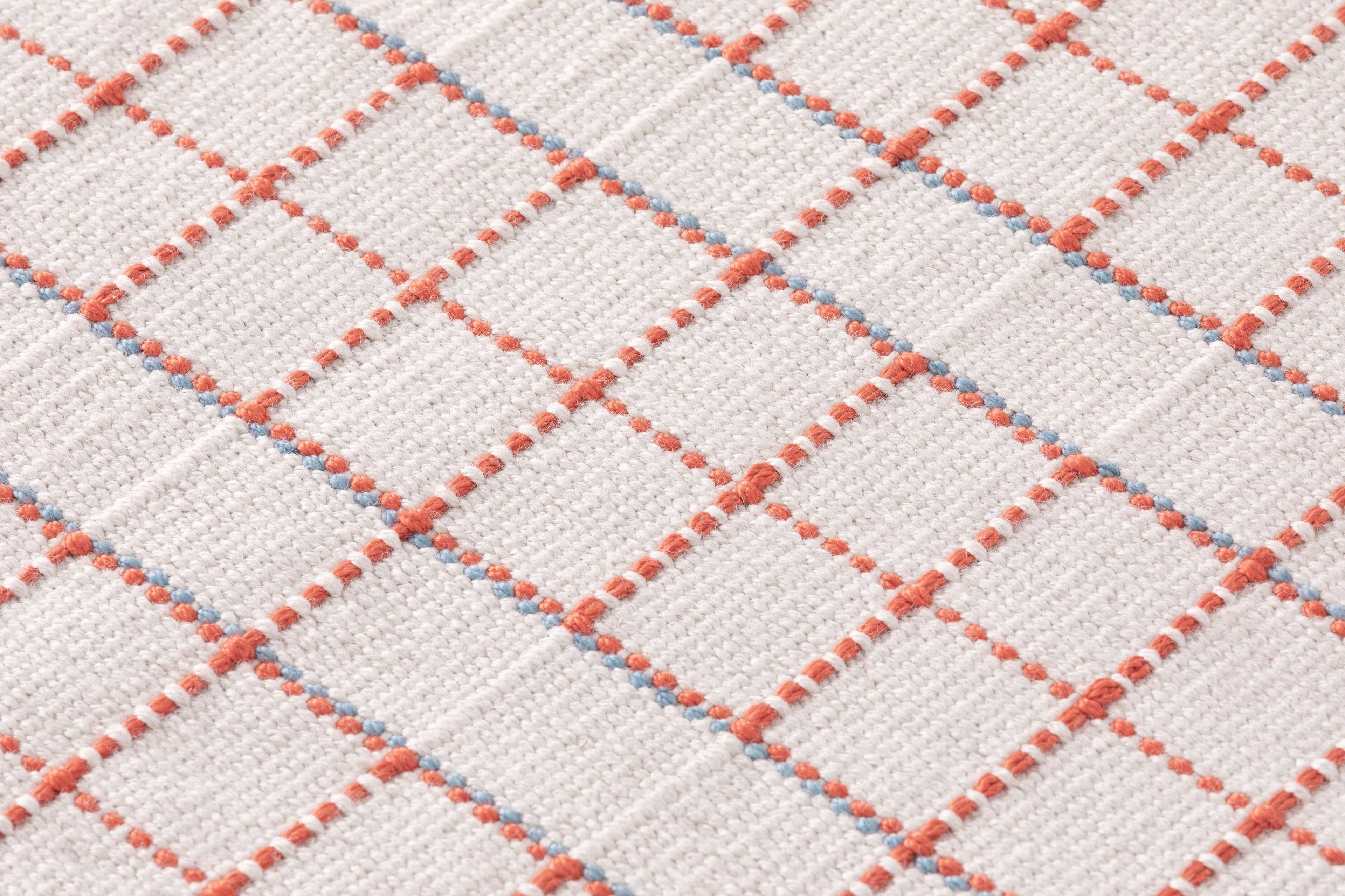 Рециркулированный прямоугольный ковер любимчика GANDIABLASCO RETI ARCH-00010293 - Вид №5