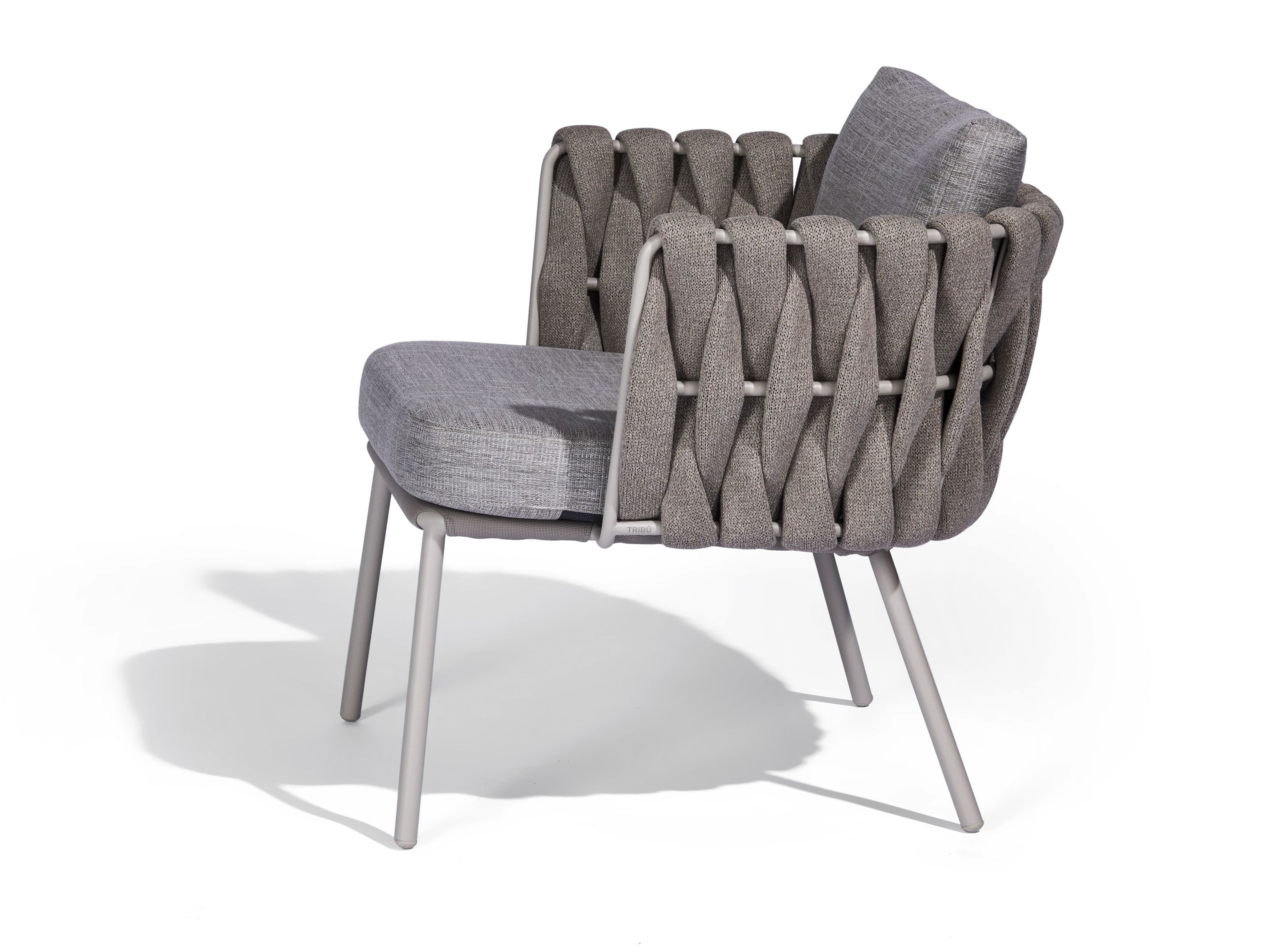 Мягкий тканевый стул с подлокотниками TRIBÙ Tosca ARCH-00002361