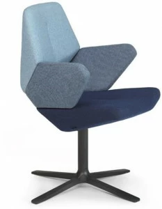 prostoria Мягкое кресло на 4 спицы с подлокотниками Trifidae