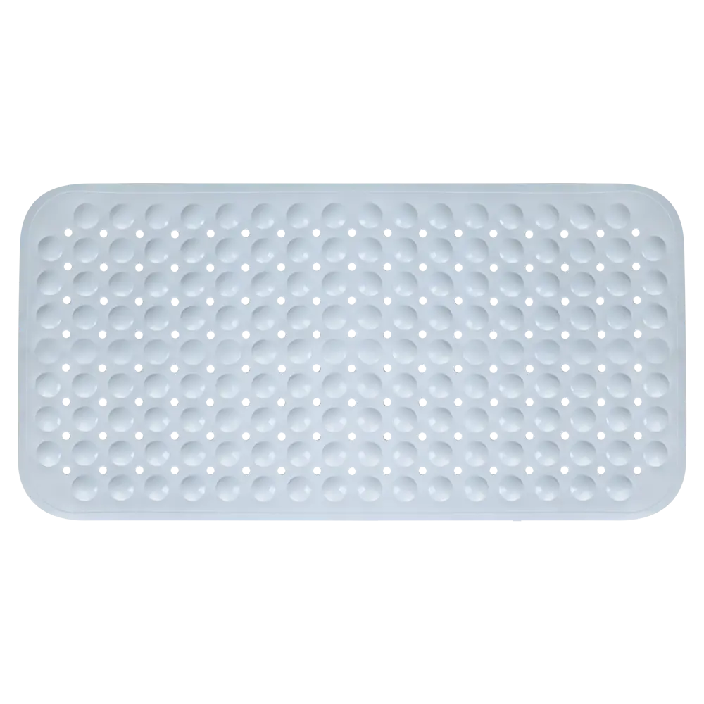 Коврик для ванной Vidage Hake противоскользящий 39x79 см цвет белый STLM-2165947