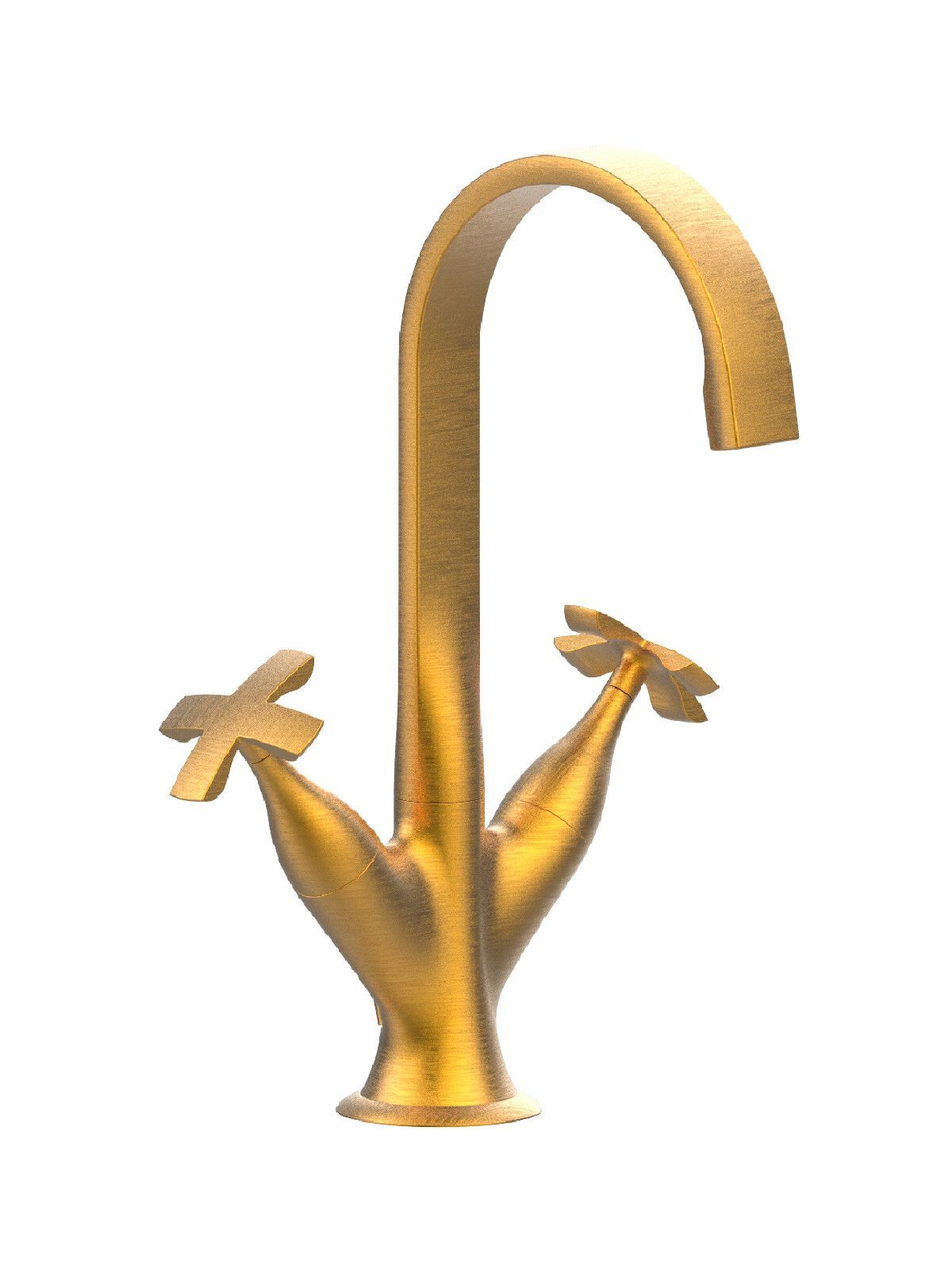 Смеситель для раковины с одним отверстием для столешницы Rubinetterie Frattini Lucrezia ARCH-00032124 - Вид №5