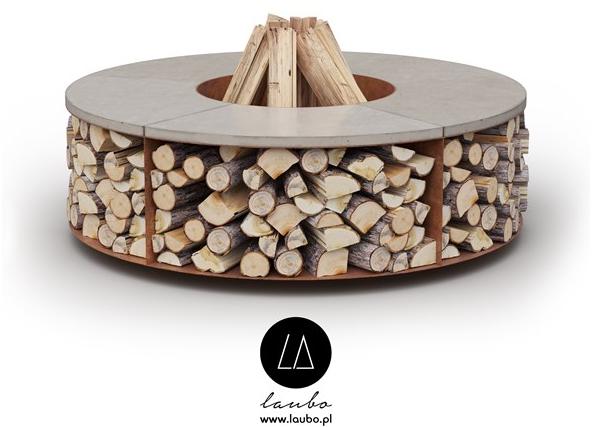 Laubo Отдельностоящий уличный дровяной камин Fuego sun-id-1401412 - Вид №1