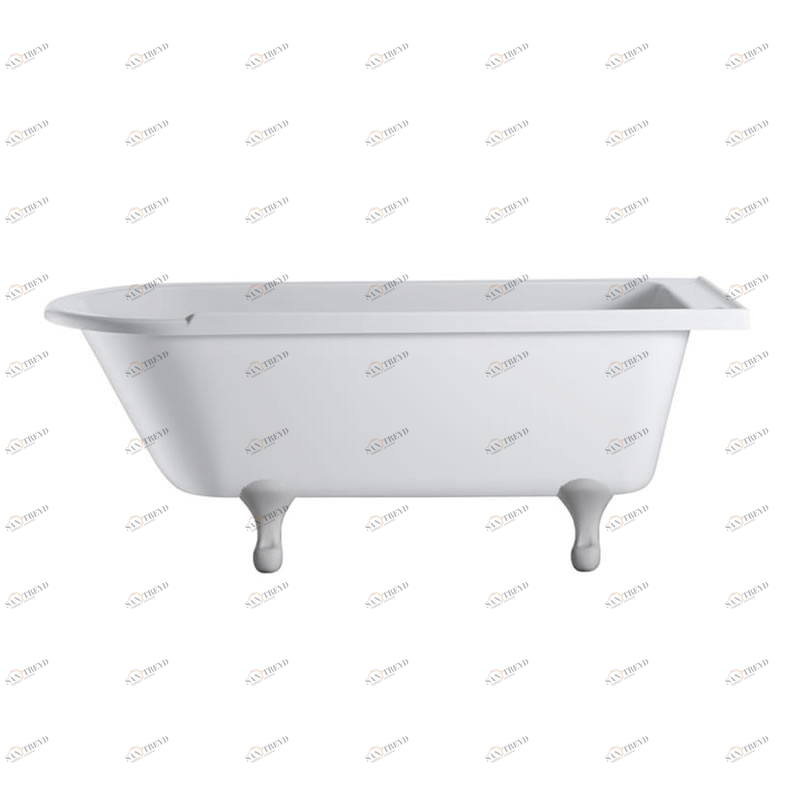 Ванна акриловая Hampton левосторонняя с ножками E10 WHI Hampton Burlington E13, E10 WHI