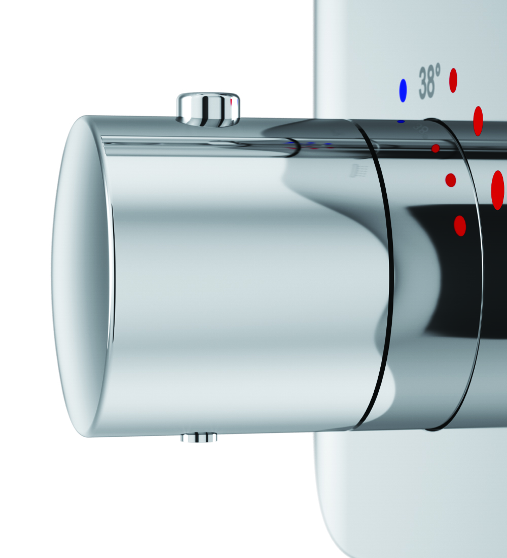 F3085500 cмеситель д/ванны/душа встраиваемый с термостатом шт AM.PM Sensation - Вид №4