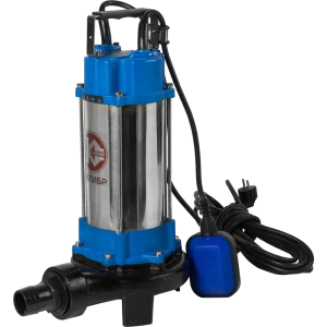 Насос погружной дренажный фекальный Калибр НПЦ-1350НФ, 17400 л/час