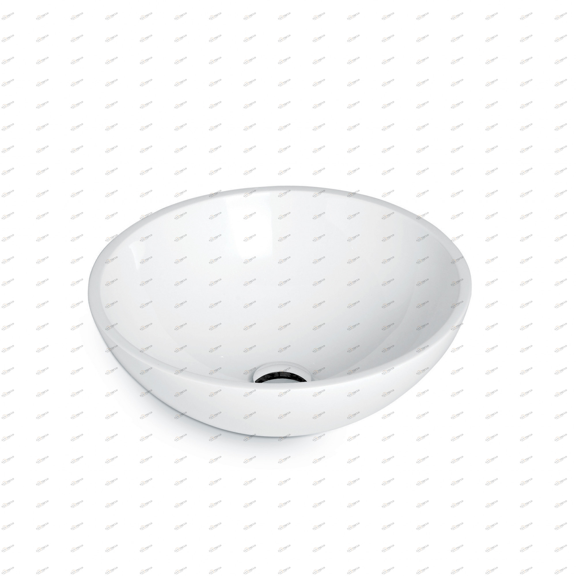 66309 Накладная раковина на столешницу  овальная Newform Lavabi