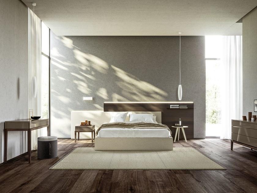 JESSE Двуспальная кровать из ткани с высоким изголовьем из дуба Mylove sun-id-1400430 - Вид №1