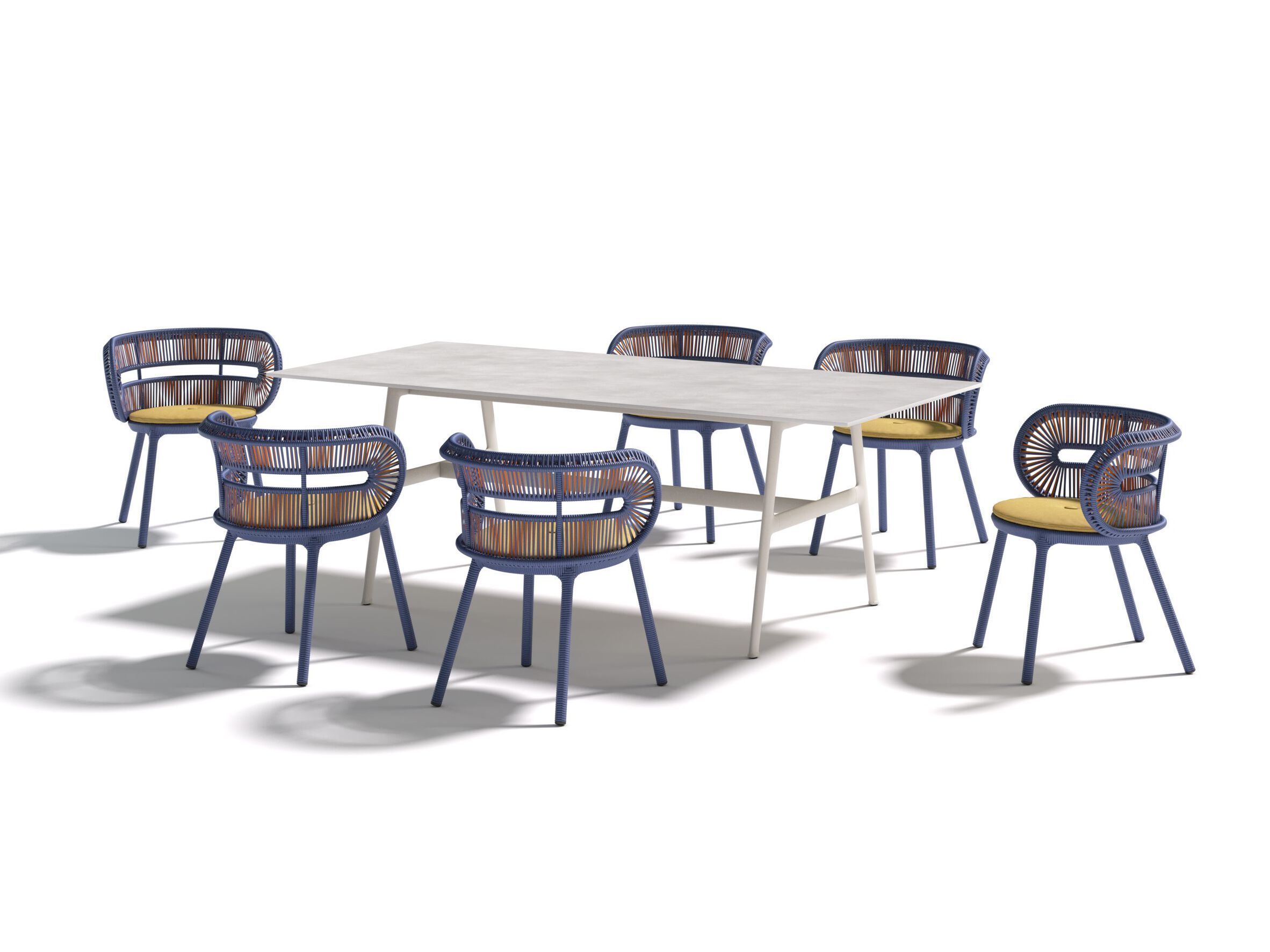 Синтетическое волокно сад стул DEDON CIRQL NU ARCH-00107891 - Вид №4