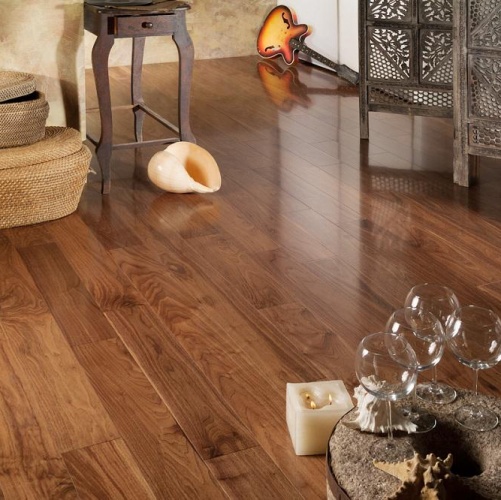 Паркетная доска Coswick Классическая Американский Орех американский Рустик (Гладкая) 300…1845х107,95 мм 13213201 - Вид №3