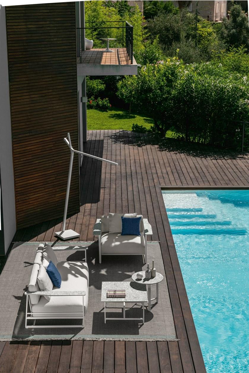 Talenti 2-местный садовый диван из ткани Riviera Rivdiv - Вид №2