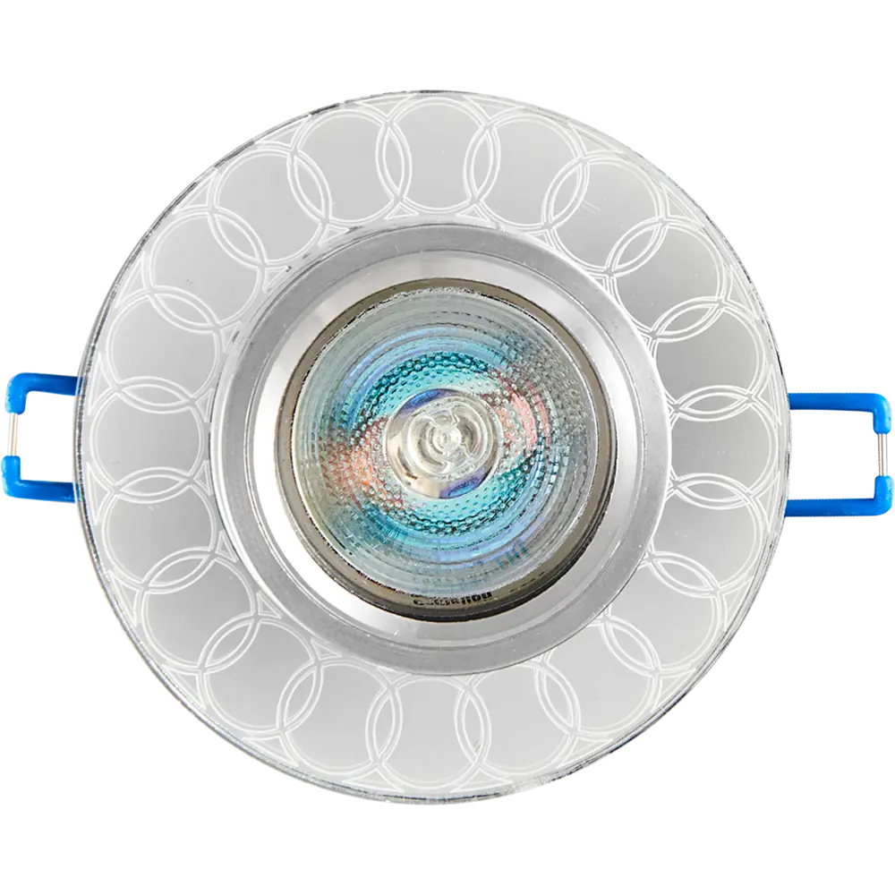 Светильник точечный встраиваемый DLS-L154 с LED-подсветкой под отверстие 65 мм, 1.7 м², цвет прозрачный Fametto STLM-2049166 - Вид №4
