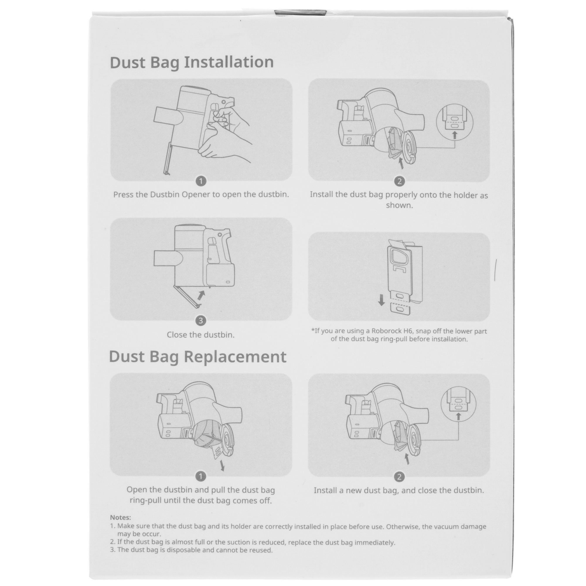 4898269 Комплект аксессуаров Roborock 8.04.0017 STDN-0091130 - Вид №4