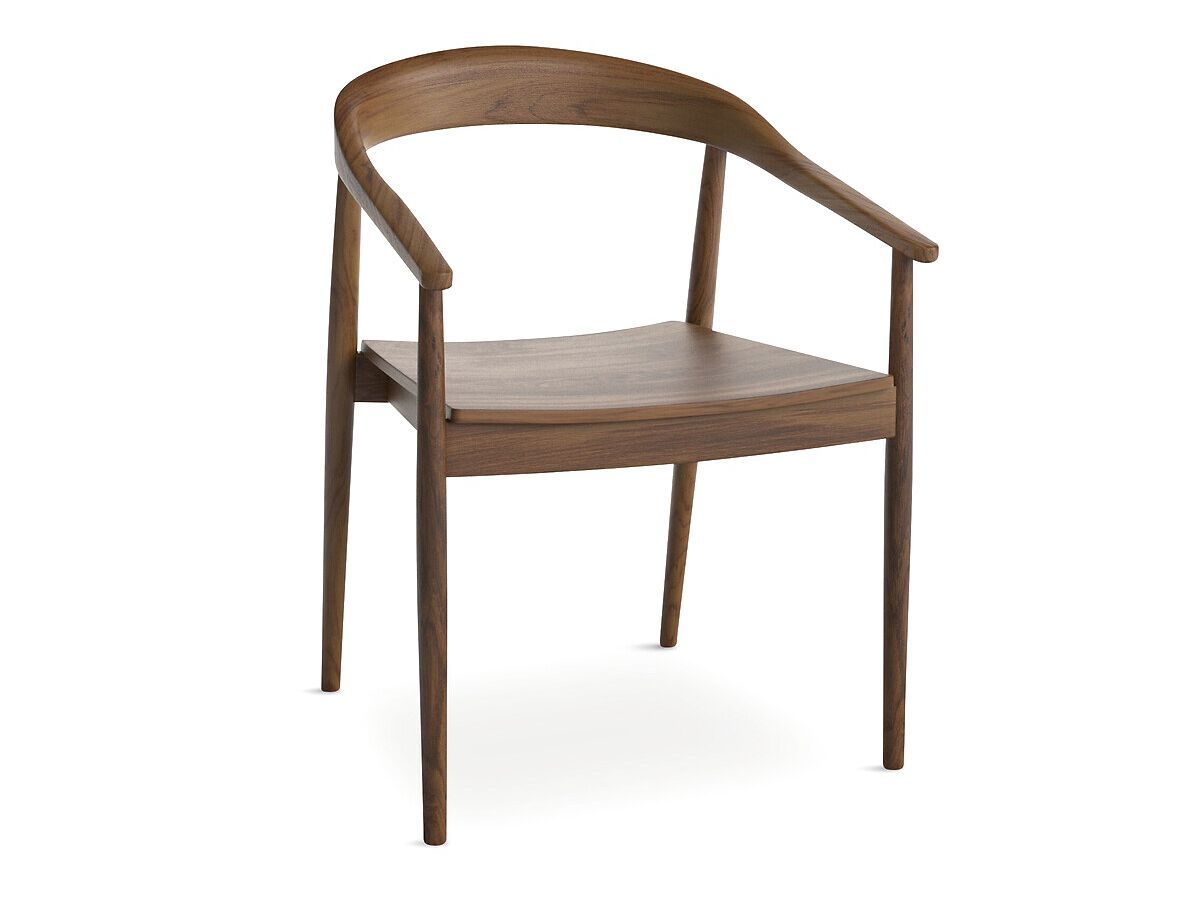 Деревянный стул с подлокотниками AMPM GALB ARCH-00123234 - Вид №7