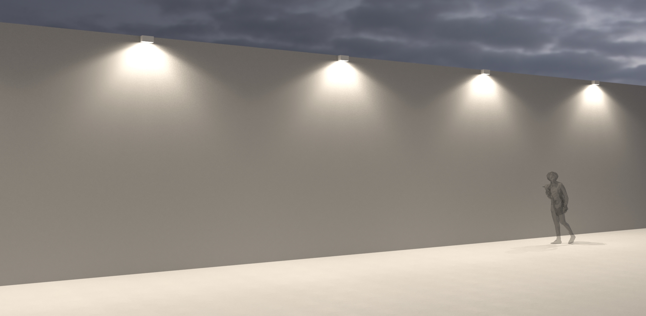 1020911 Подсветка стены Platek MINI SPECIAL Applique  MINI SPECIAL Applique - 4 LED 3000K 1 Opening Asymmetrical  - Вид №7