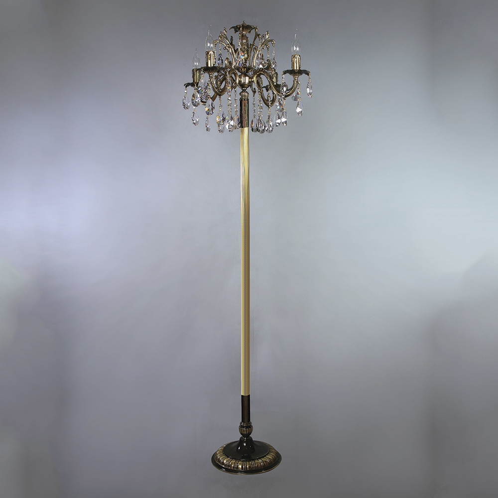 096781 Торшер Ambiente 4L 2118F/4 PB Tear Drop Mantra Granada