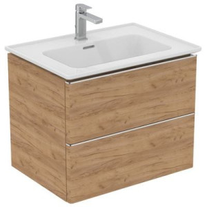 T4295PB Тумба для раковины 61х45 см с двумя ящиками Ideal Standard ADAPTO