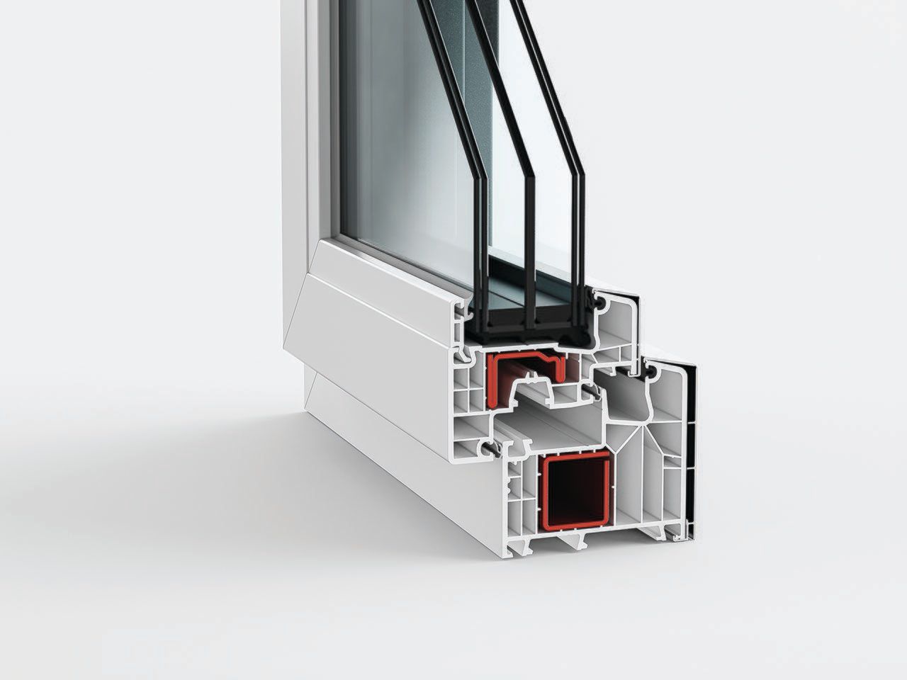 ПВХ/алюминиевые оконные рамы DQG - Diquigiovanni DQG 85 ARCH-00049628 - Вид №1
