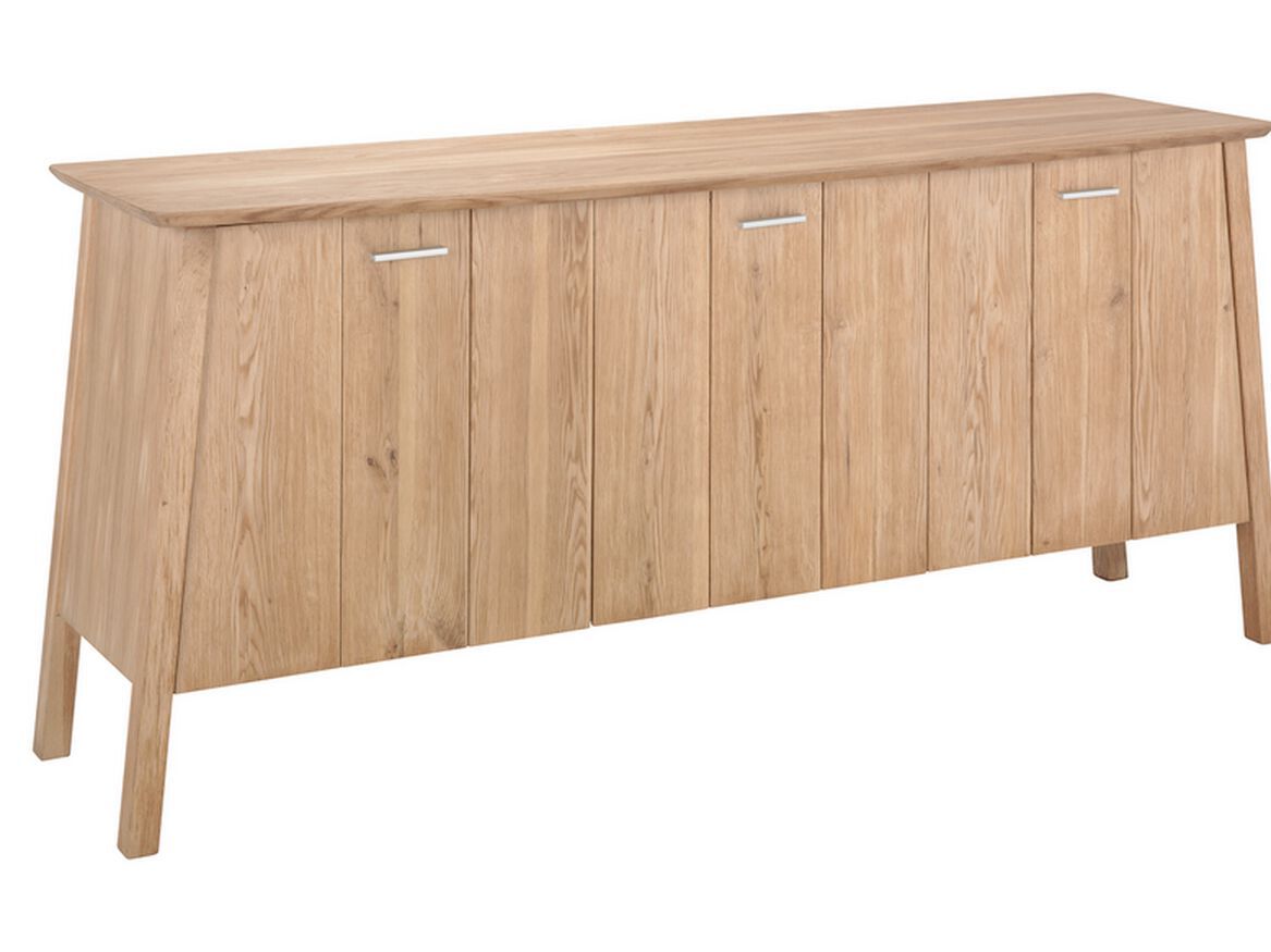 Шкаф из белого промасленного дуба с распашными дверями Hans K Верона ARCH-00072627