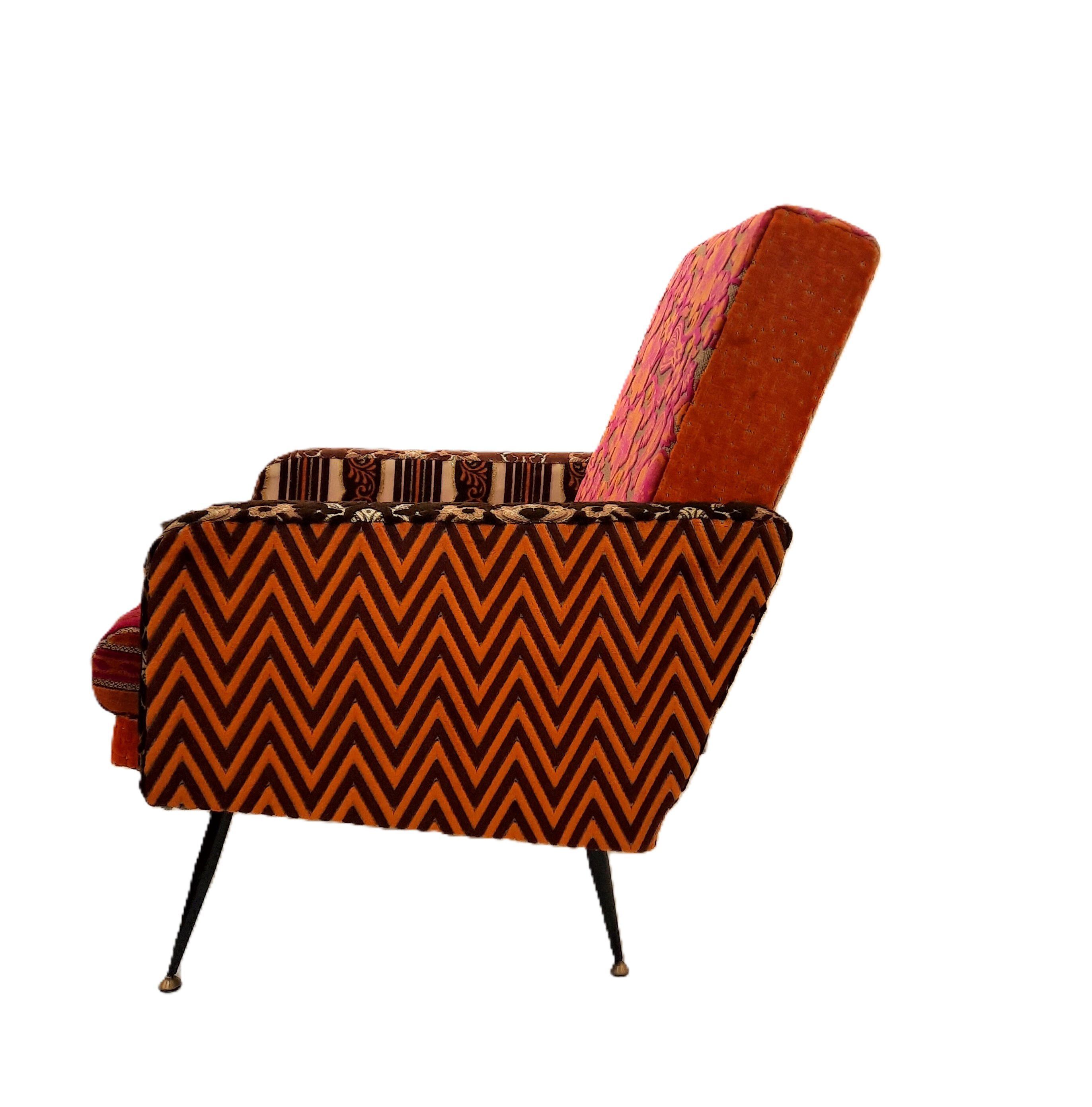 Мягкое бархатное кресло ICI ET LÀ мягкие сиденья ARCH-00034164 - Вид №3