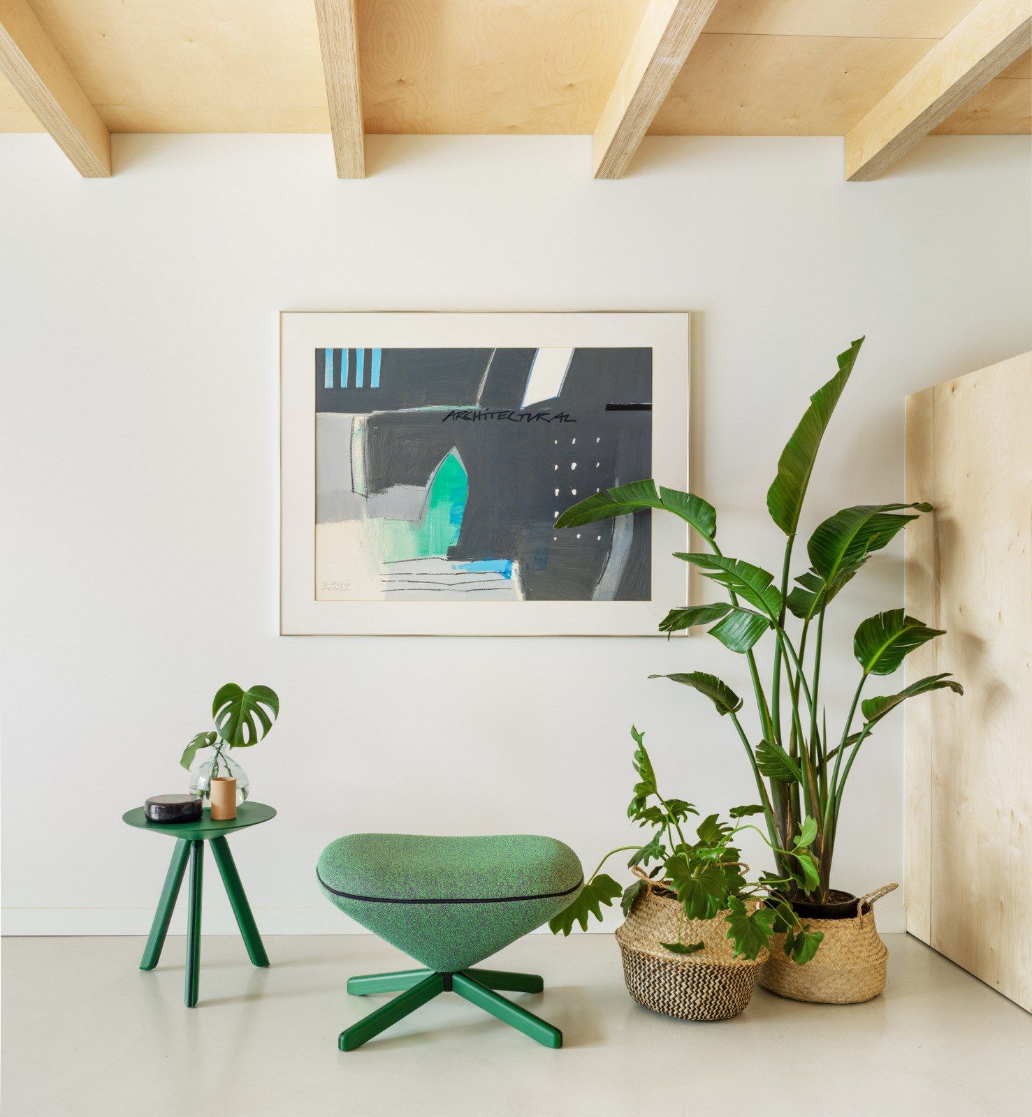 Круглый деревянный журнальный столик SANCAL ARCH-00036167 - Вид №23