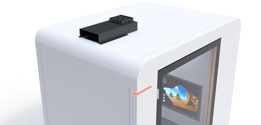 SBS Silence Business Solutions Акустическая будка с мультимедийным подключением на одного человека Procyon sun-id-1361569 - Вид №4