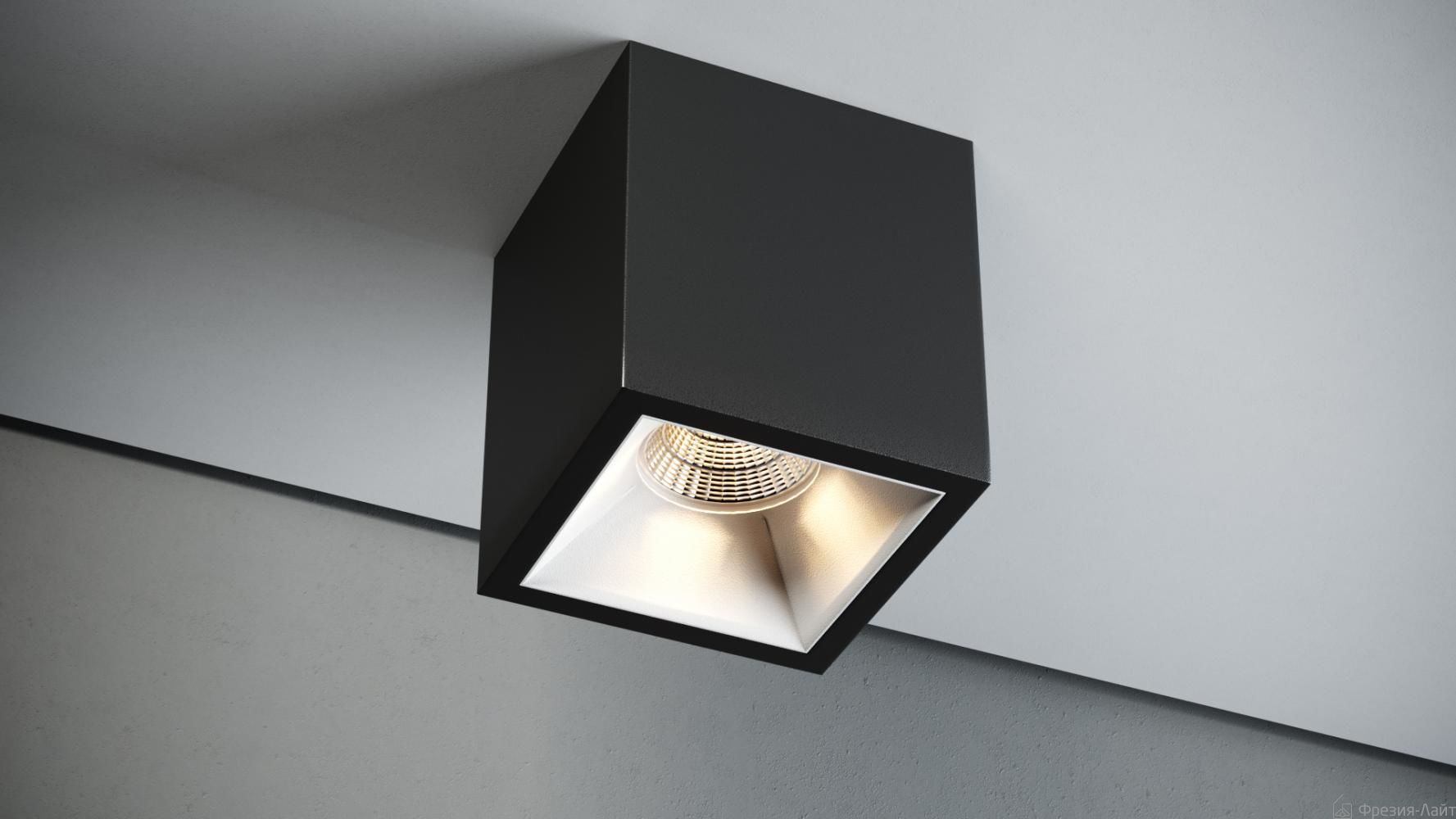 Helestra 15/1559.93 matt черный потолочный светильник 105043