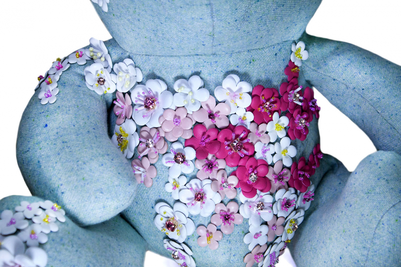 Мягкая игрушка Мишка Polly GOLDY BEARS МЕДВЕДИ 010969 Голубой  - Вид №1