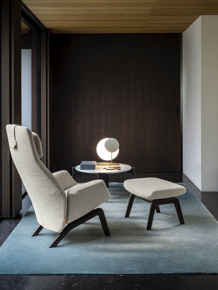 Шелковый прямоугольный ковер Poltrona Frau MEMORIA ARCH-00037739 - Вид №2