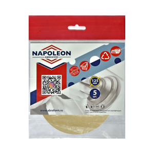90809951 Круг шлифовальный npg5-125-0-150 150 125 мм, 5 шт STLM-0392328 NAPOLEON