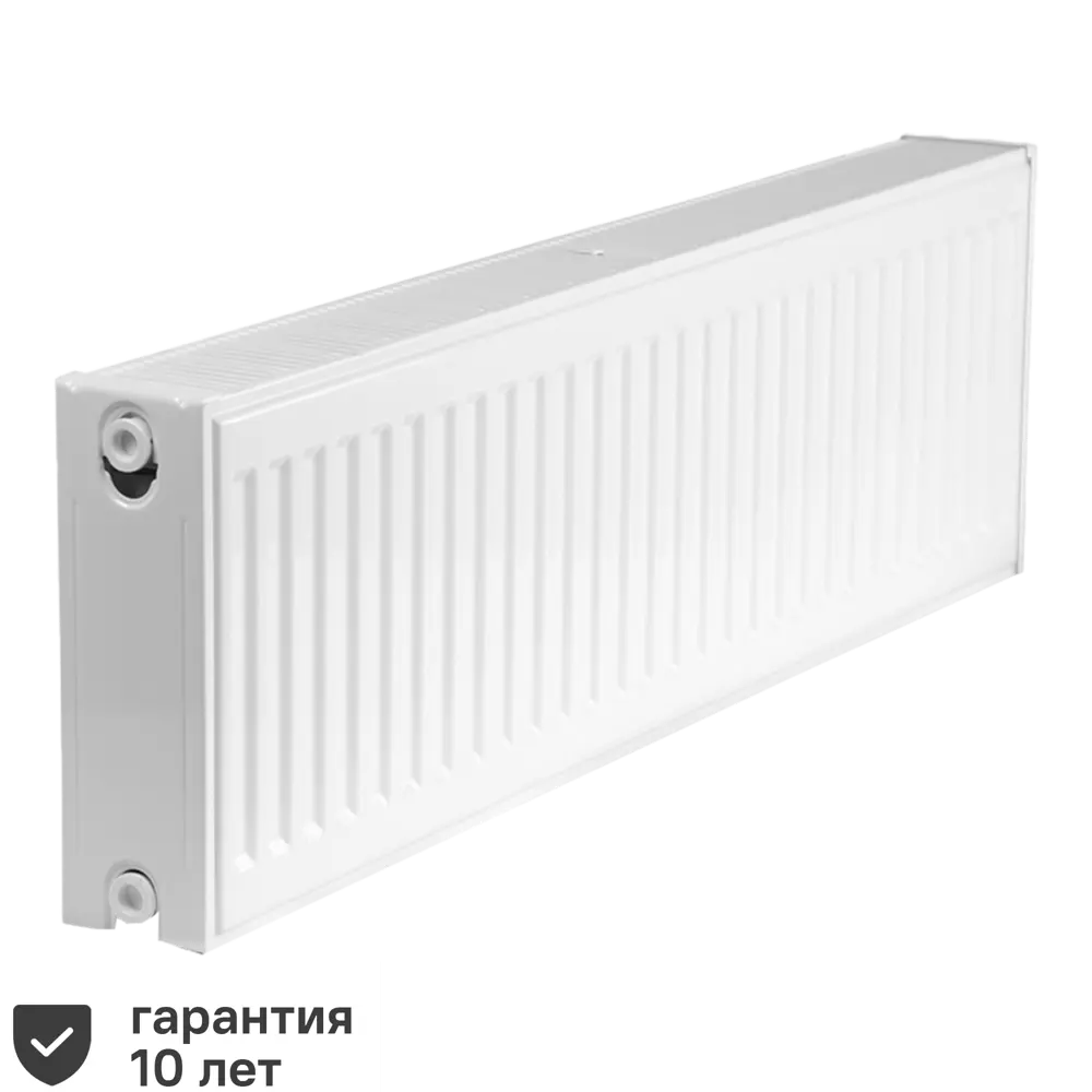 Радиатор панельный Thermotrust TT223001000C 22 300x1000 боковое подключение сталь белый 82834077 STLM-2056452 