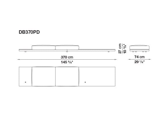 Кожаный диван B&B Italia док ARCH-00106863 - Вид №119