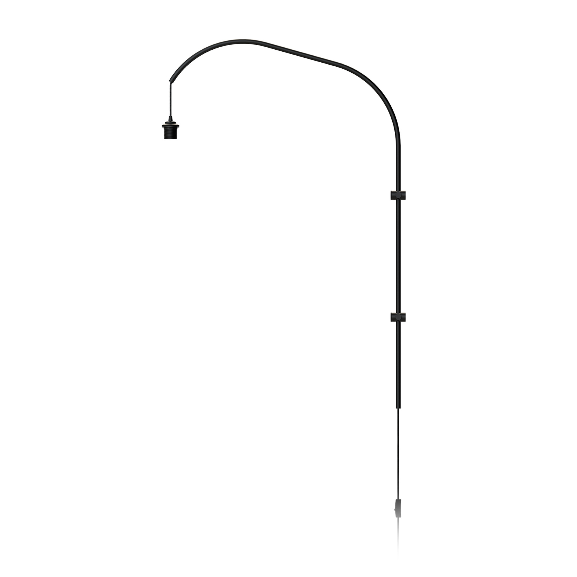 5710302041117 Основание настенное для бра Willow single black UMAGE Аксессуары Umage 