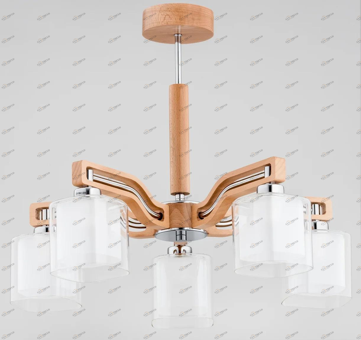 Подвесная люстра Alfa Consul 26575 ALFA CONSUL 337248 Белый;коричневый 