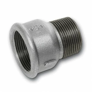 92462112V# SANHA 246# муфта редукционная, чугун оцинкованный 2x11/2 мм
