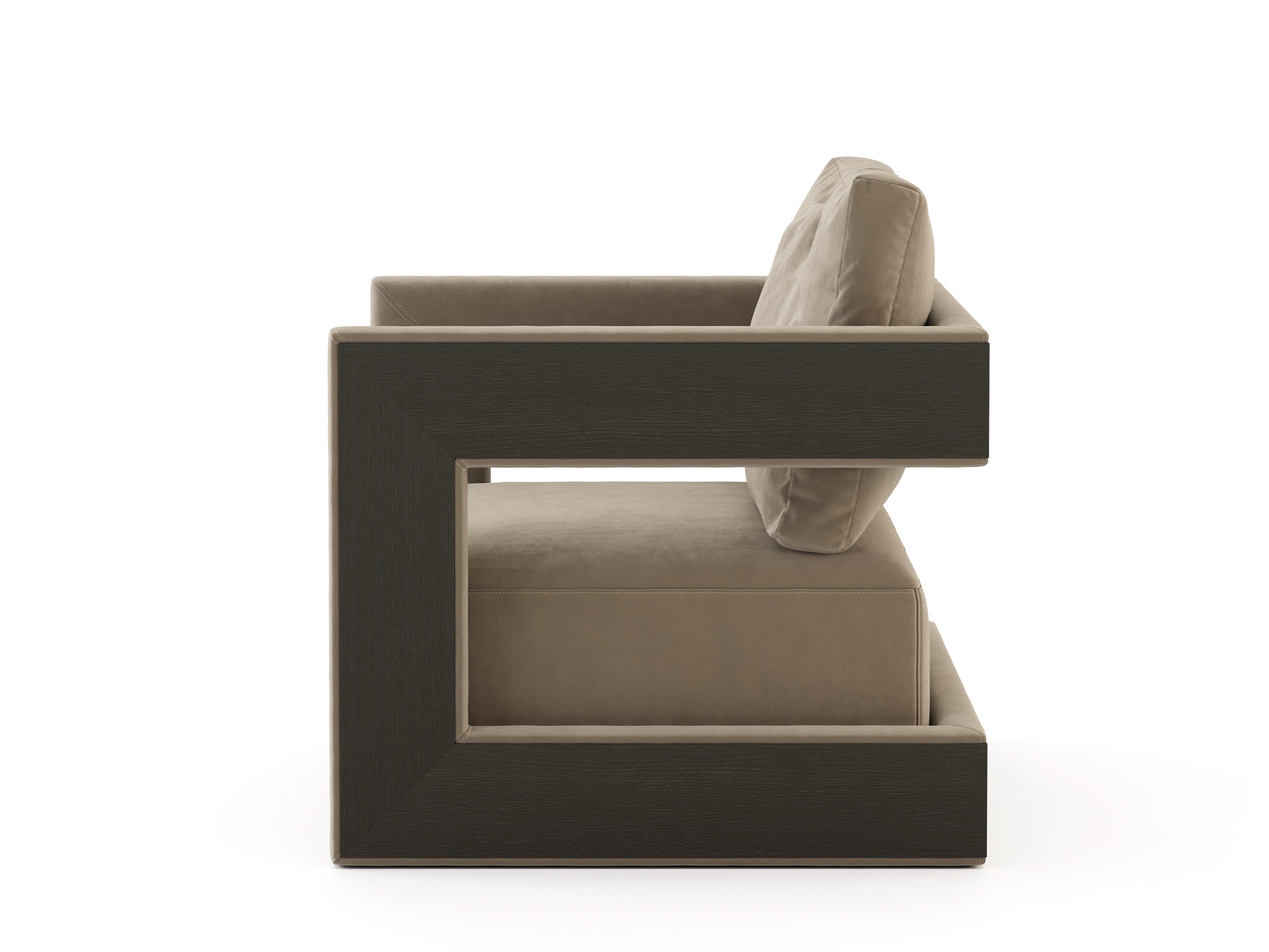 Бархатное кресло с подлокотниками Stylish Club His &amp ARCH-00142405 - Вид №12