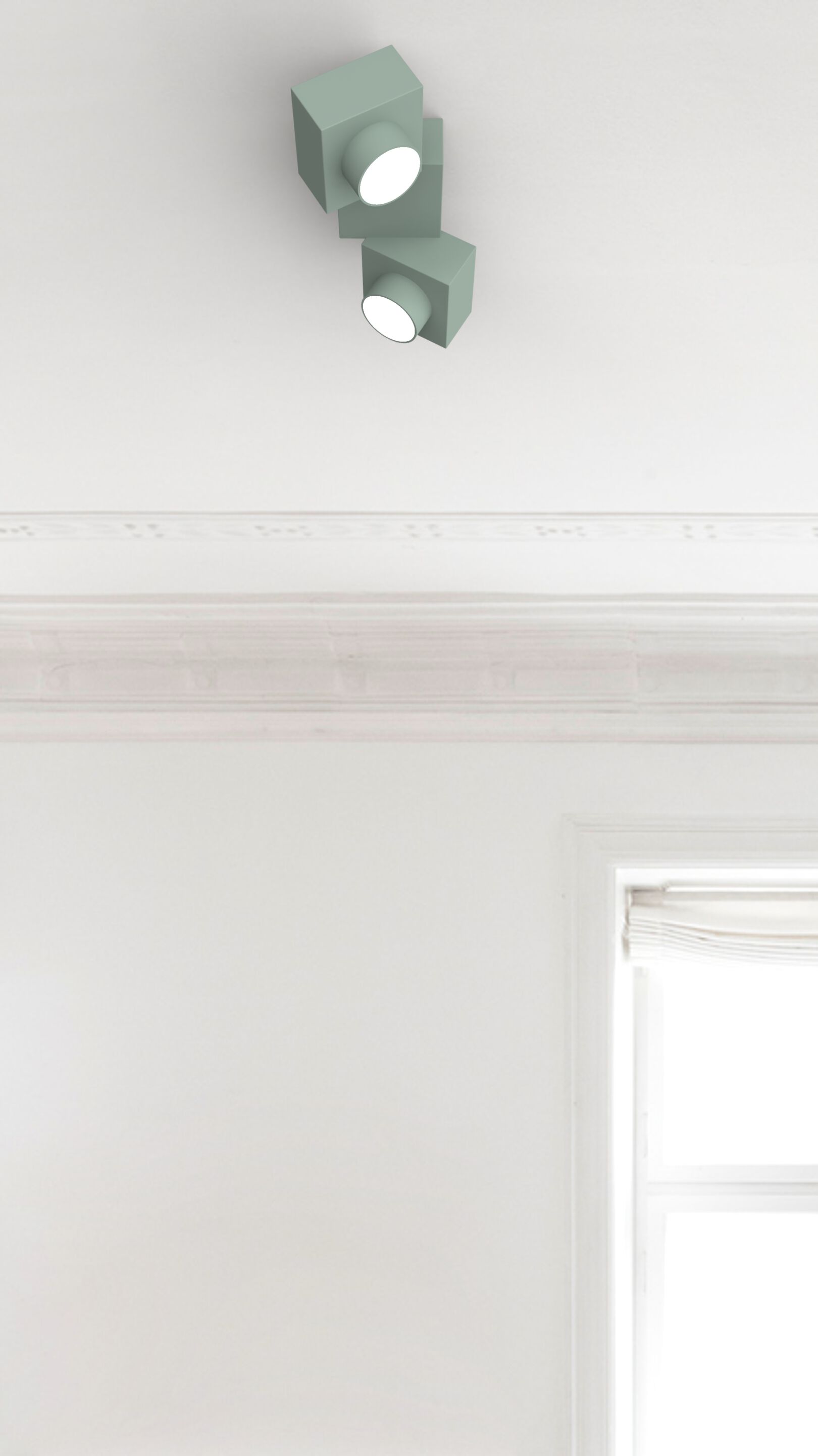 Светодиодный потолочный светильник WayPoint CROSS 2 LUCI ARCH-00134813 - Вид №10