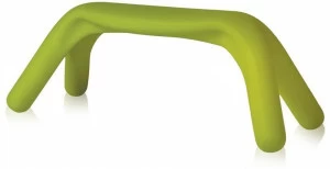 SLIDE Штабелируемая садовая скамейка из полиэтилена