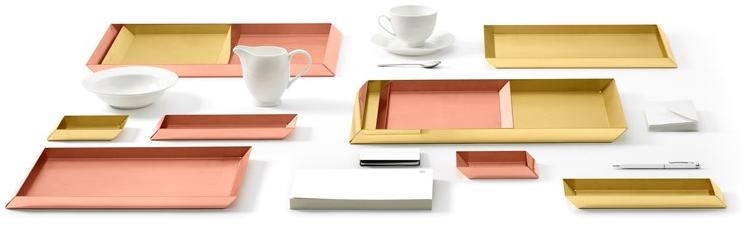 GHIDINI1961 Лоток для документов из латуни Axonometry sun-id-1503304 - Вид №6