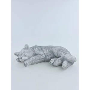 Садовая фигура Кот Кузя полистоун 13x24 см