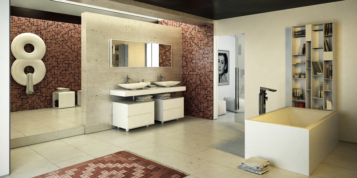 Dimasi Ванна прямоугольная отдельностоящая Pearl Tub белая PRL0257 - Вид №3