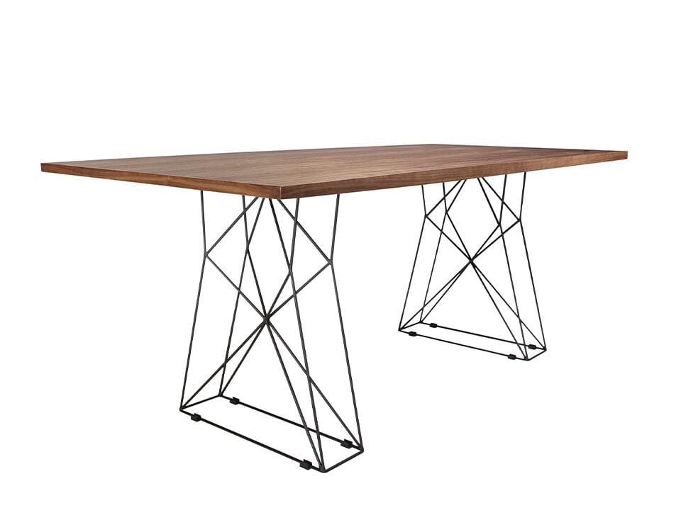 Прямоугольный обеденный стол из грецкого ореха Angel Cerda Nature Life ARCH-00147098 - Вид №1