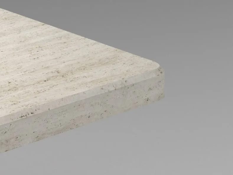 Прямоугольный стол из травертина Davani Purity ARCH-00042778 - Вид №9