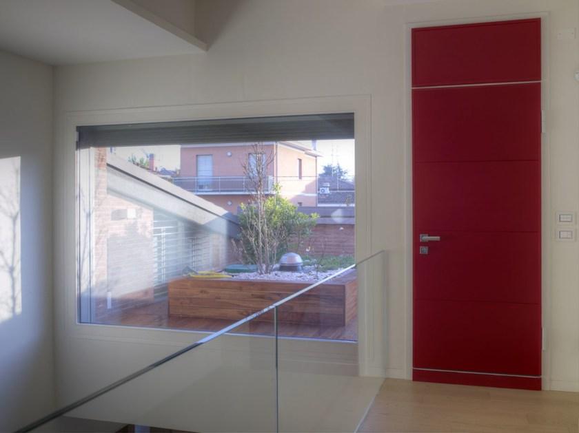 CARMINATI SERRAMENTI Бронированная деревянная входная дверь для улицы Porte e portoni d'ingresso in legno sun-id-1434890 - Вид №1